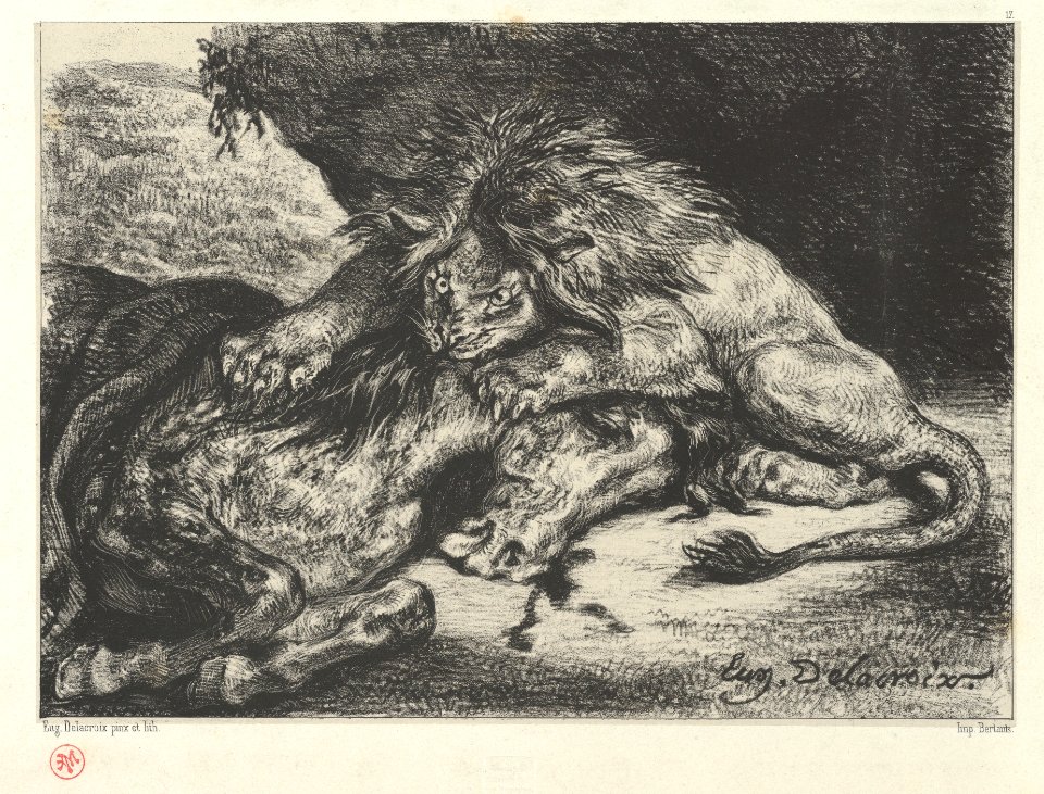 Lion Devouring a Horse MET DP852295