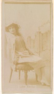 Lilie Sinclair, from the Actresses series (N245) issued by Kinney Brothers to promote Sweet Caporal Cigarettes MET DP859595