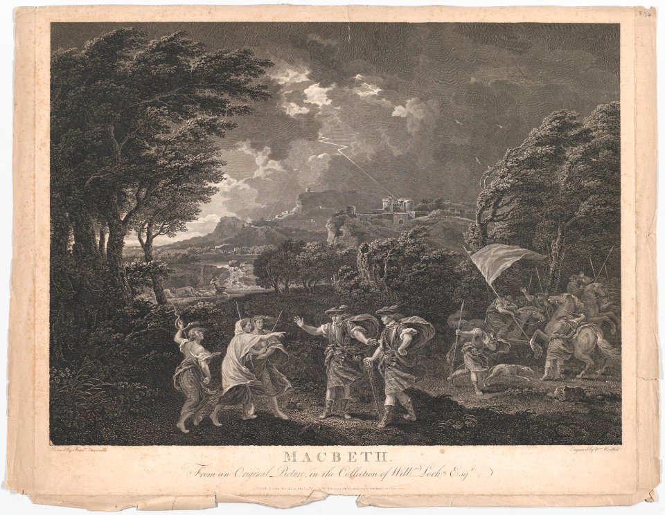 Macbeth and the Witches (Shakespeare, Macbeth, Act 1, Scene 1) MET DP859553