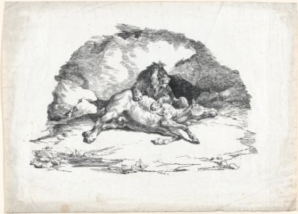 Lion Devouring a Horse MET DP874608