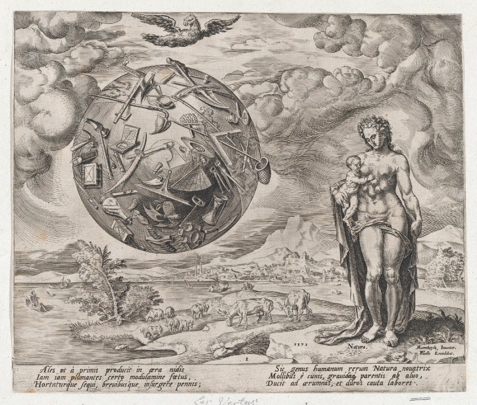 Man Born to Toil, from The Reward of Labour and Diligence, plate 1 MET DP860329