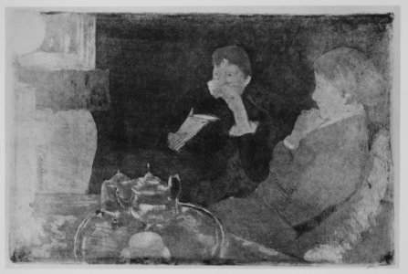 Lydia and Her Mother at Tea MET MM19332