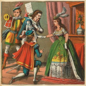 Little Red Riding Hood and Cinderella with Surprise Pictures MET DP252981
