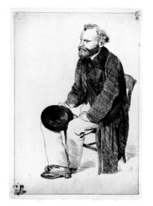Manet Seated, Turned to the Left MET 2003.329