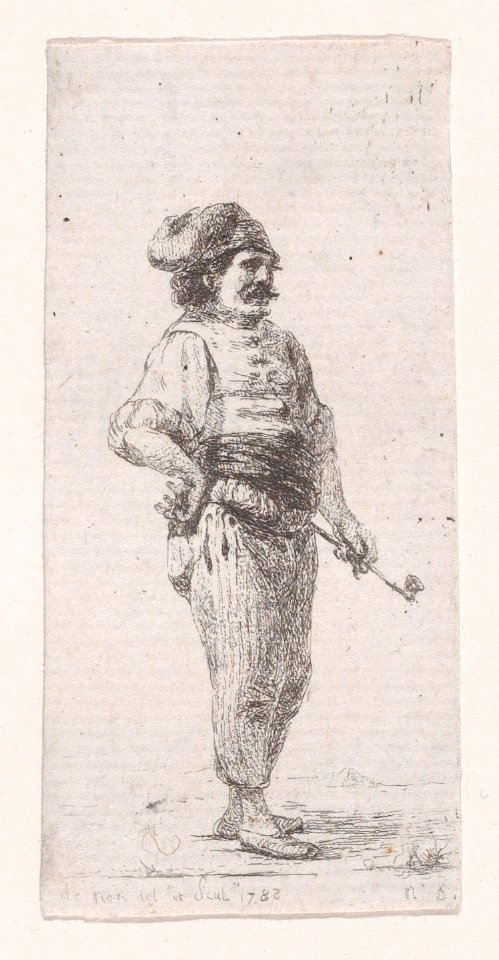 Man with Pipe Met DP890219