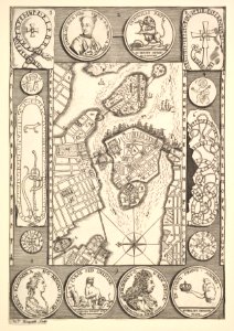 Map of Stockholm (Aubry de La Mottraye's "Travels throughout Europe, Asia and into Part of Africa...," London, 1724, vol. II, pl. 32) MET DP824520