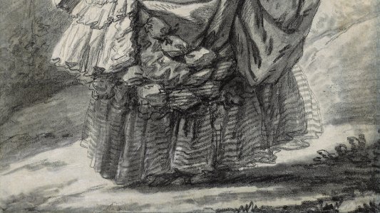 Marie Antoinette in a Park Met DP-18368-005