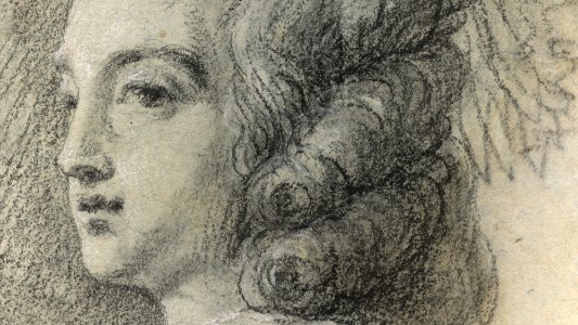 Marie Antoinette in a Park Met DP-18368-016