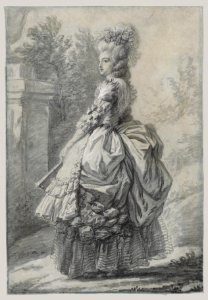 Marie Antoinette in a Park Met DP-18368-001