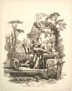 Man and Woman Reading MET DP825955