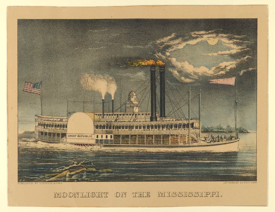 Moonlight on the Mississippi MET DP853629