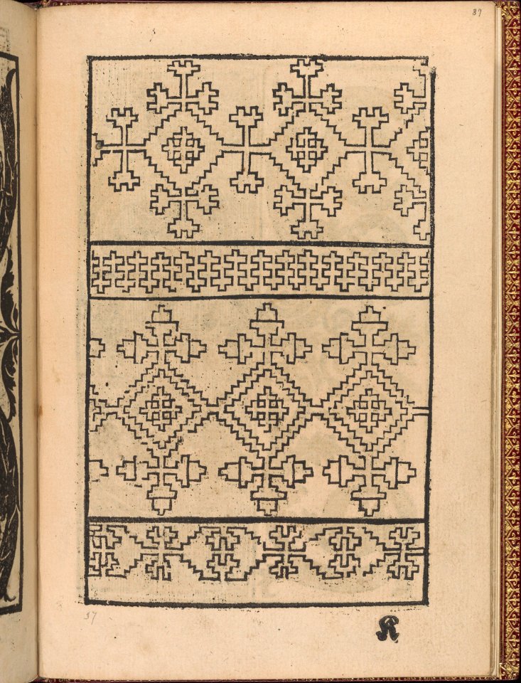 Modelbuch new, aller Art, Nehens und Stickens (page 35r) MET DP365124