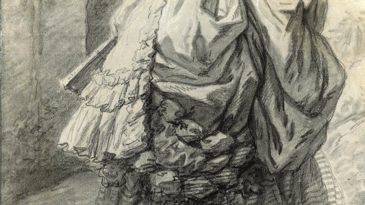 Marie Antoinette in a Park Met DP-18368-010