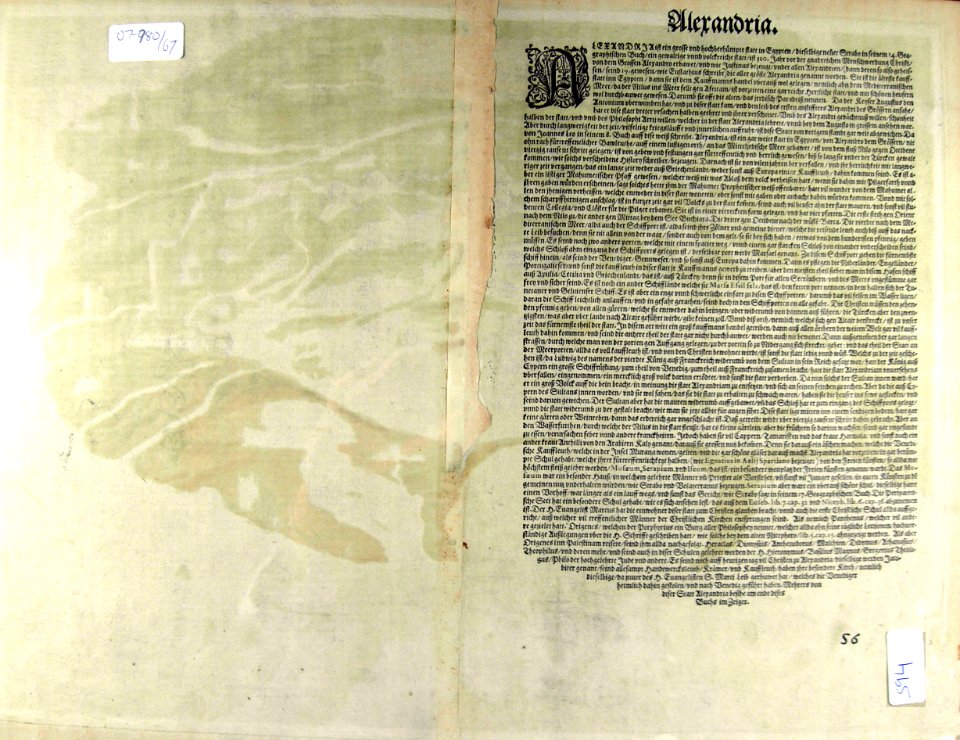 Map of Alexandria MET L.2009.33.07back