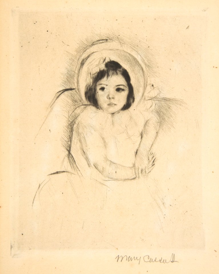 Margot Wearing a Bonnet (No. 5) MET DP815271