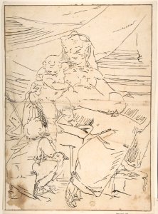 Mary, Infant Christ and Saint John MET DP808153