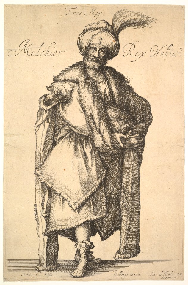 Melchior, after Three Magi series by Jacques Bellange MET DP829679