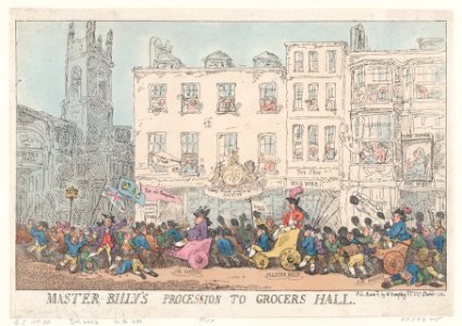 Master Billy's Procession to Grocers Hall MET DP871757