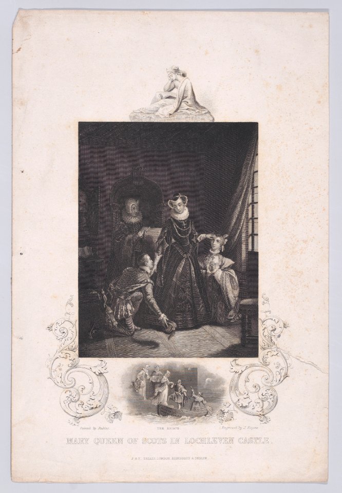 Mary, Queen of Scots in Lochleven Castle Met DP890121