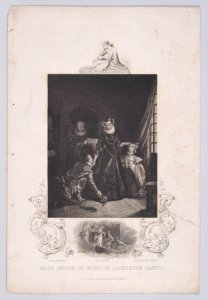 Mary, Queen of Scots in Lochleven Castle Met DP890121
