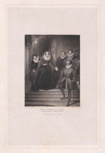 Mary, Queen of Scots going forth to execution Met DP890120