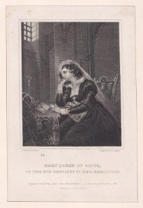 Mary, Queen of Scots, on the eve previous to her execution Met DP890125