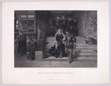 Mary, Queen of Scots led to execution Met DP890150