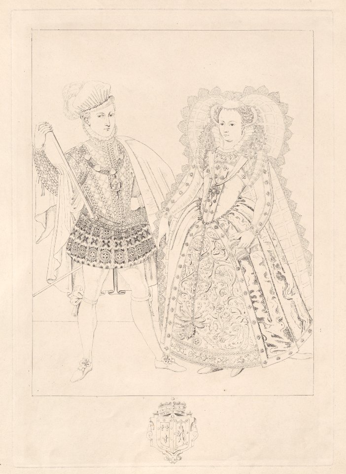Mary, Queen of Scots and Lord Darnley Met DP890362