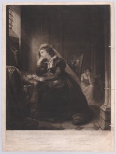 Mary, Queen of Scots, on the morning she suffered Death in Fotheringhay Castle Met DP890208