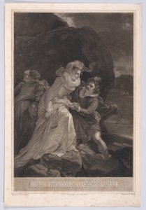 Mary, Queen of Scots escaping Lochleven Castle Met DP890128