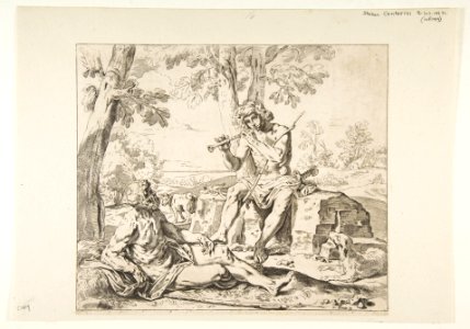 Mercury and Argus, copy in reverse after Cantarini MET DP815150
