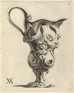 Modelli Artificiosi di Vasi diversi d'argento et altre Opere capriciozi (...) Parte prima (Plate 8) MET DP835361