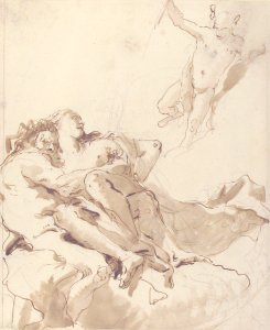 Mercury Appearing to a Marine Deity and a Nymph MET 37.165.28