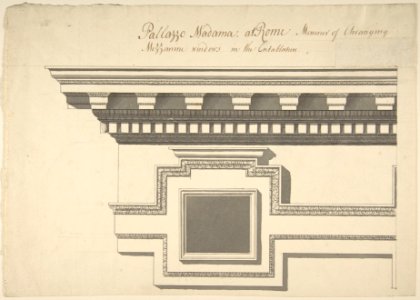 Mezzanine Window, Palazzo Madama MET DP800991