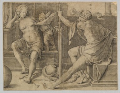 Mars, Venus and Cupid MET DP819005