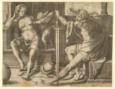 Mars, Venus and Cupid MET DP819002