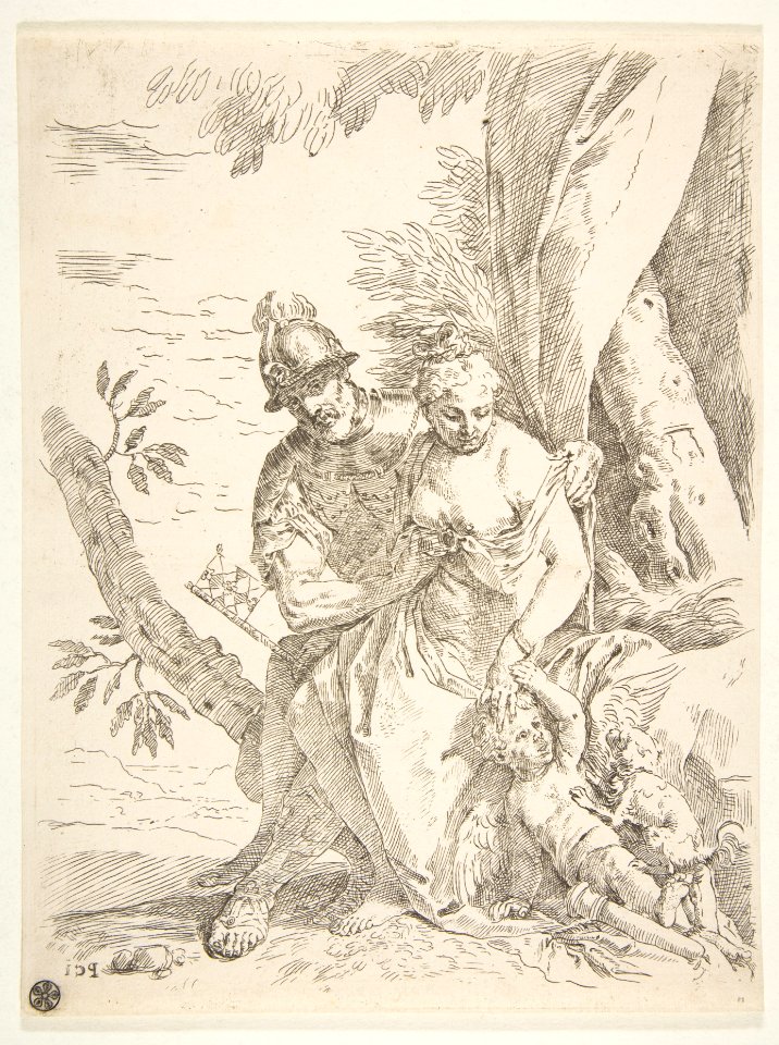 Mars, Venus and Cupid MET DP815137