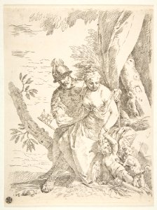 Mars, Venus and Cupid MET DP815137