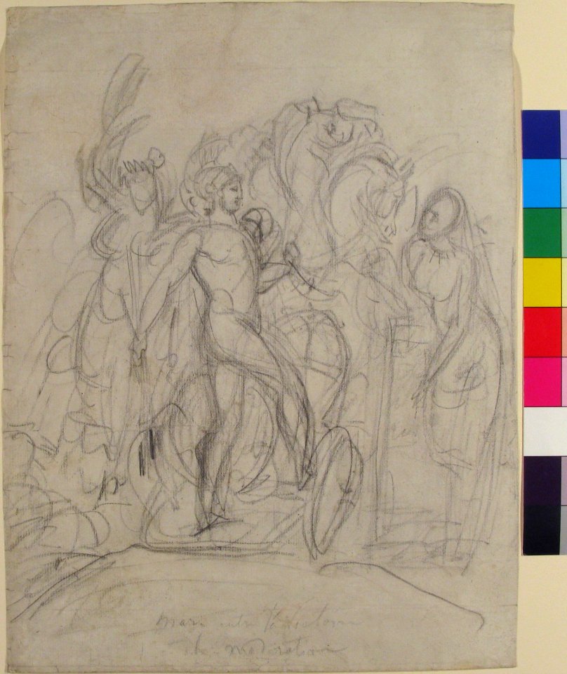 Mars Crowned by Victory and Listening to Moderation MET 2002.209