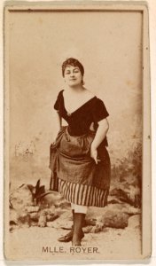 Mlle. Royer, from the Actresses series (N245) issued by Kinney Brothers to promote Sweet Caporal Cigarettes MET DP859472