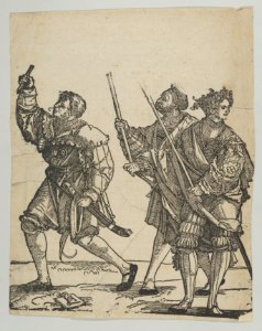 Master of Ceremonies and Torchbearer, from The Wedding Dancers MET DP849303