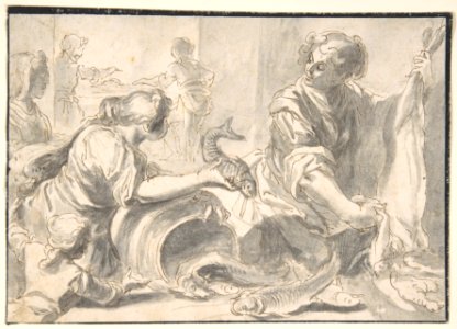 Market Scene MET DP802924