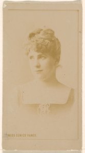 Miss Eunice Vance, from the Actresses series (N245) issued by Kinney Brothers to promote Sweet Caporal Cigarettes MET DP859755