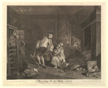 Marriage A-la-Mode, Plate V MET DP827178