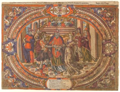 Marriage of Samson and the Philistine, from the Story of Samson MET DP835939