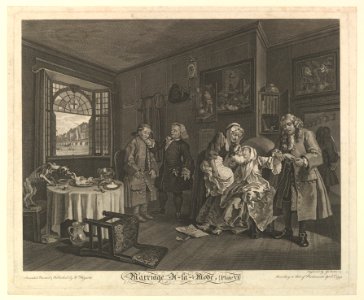 Marriage A-la-Mode, Plate VI MET DP827174