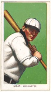 Milan, Washington, American League, from the White Border series (T206) for the American Tobacco Company MET DP843248