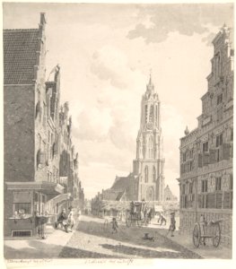 Marketplace of Delft with the Nieuwekerk MET DP800696