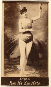 Miss Debray, from the Actresses series (N675), promoting Kan Ka Kee Kats MET DPB870014