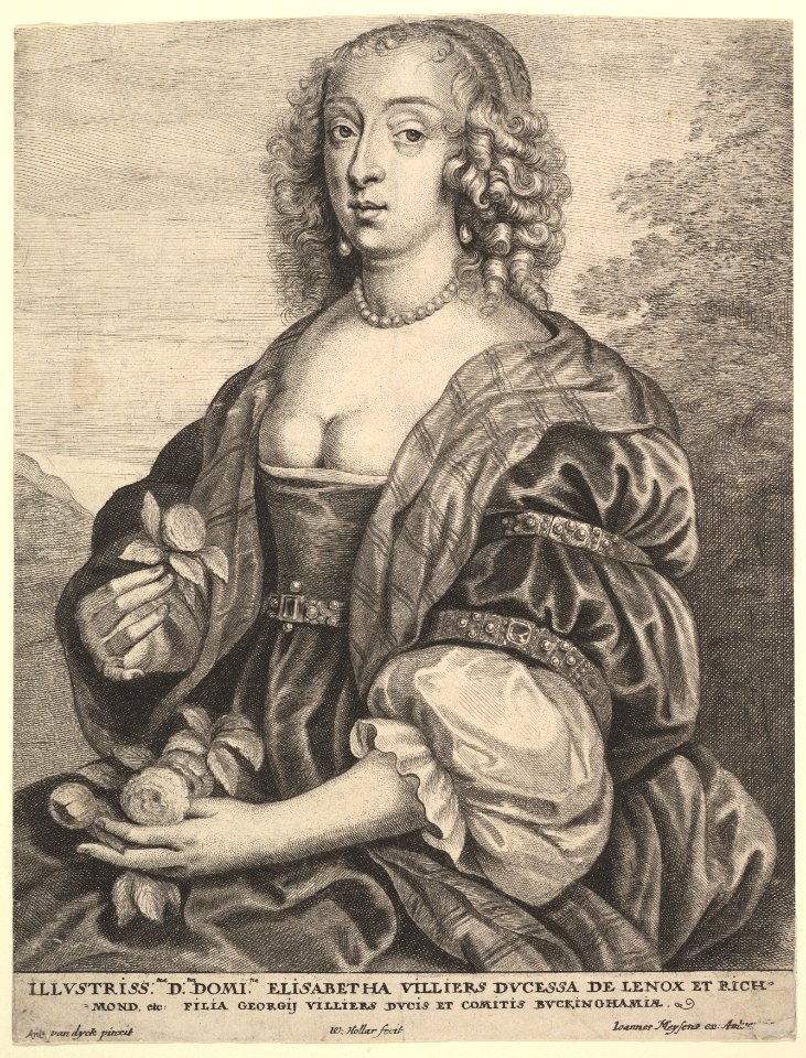 Mary Villiers, Dutchess of Lennox and Richmond MET DP823564